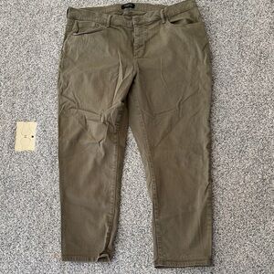 Banana Republic Factory Olive Women Boyfriend Jeans